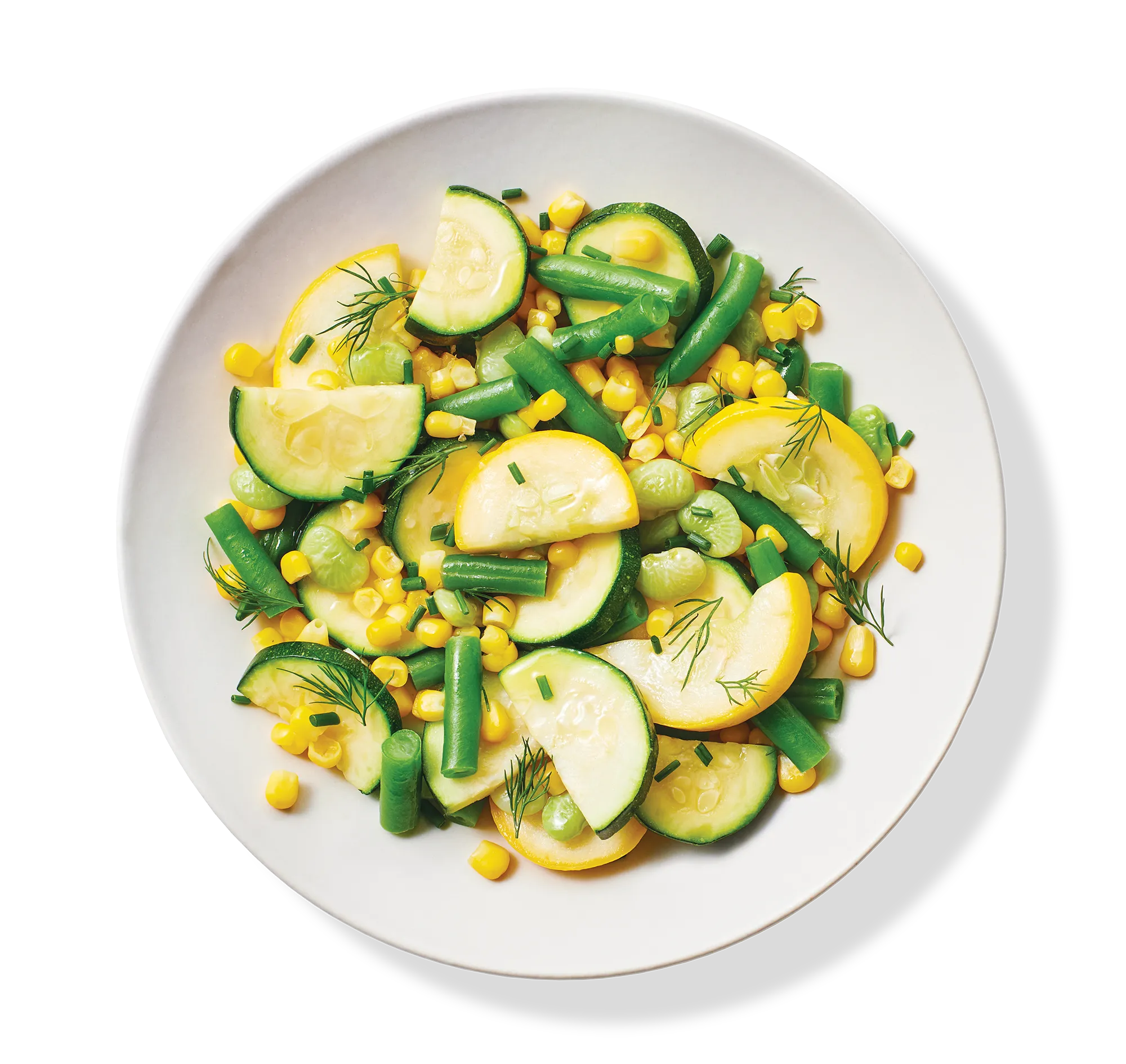 Zucchini & Yellow Squash Succotash