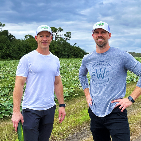 Swell produce owners Jay and Glenn